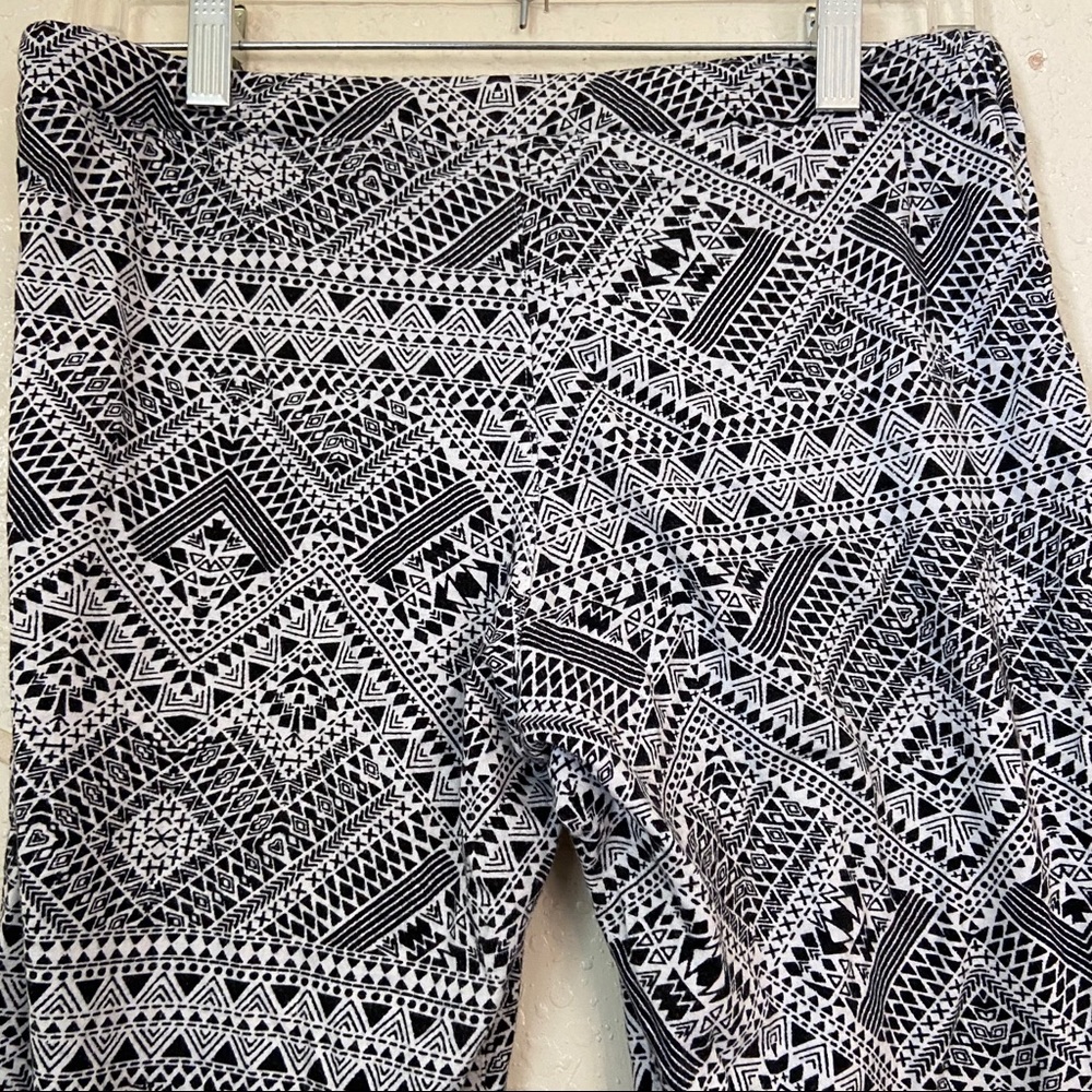 Element | Aztec Pattern Mesh Detail Wide Leg Pants - image 6